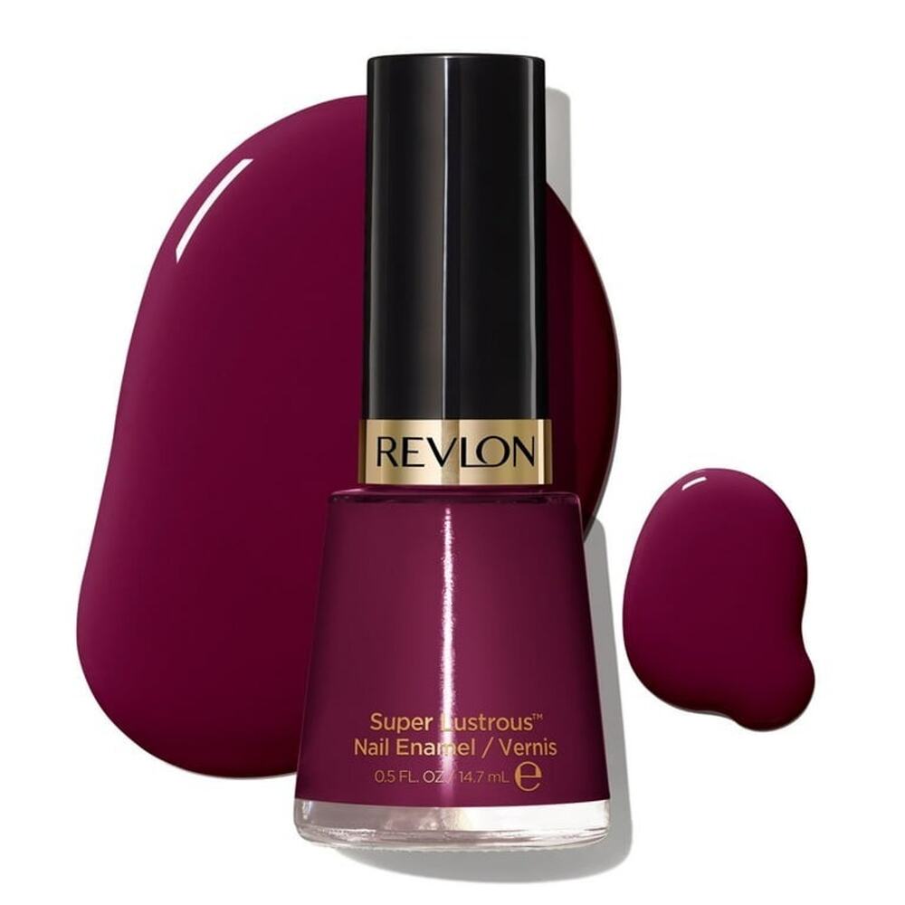 Revlon Super Lustrous Nail Polish Enamel Vernis Chip Resistant 0.5oz 570 Vixen